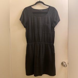 Madewell Broadway & Broome Black Silk Dress Size 6